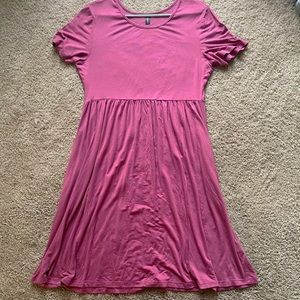 Women's short sleeve sundress